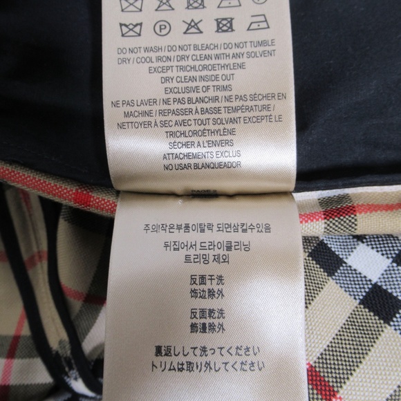 Burberry Women's Check Fleur Tailored Pant Archive Beige Size 4 US 6 UK - Picture 10 of 12
